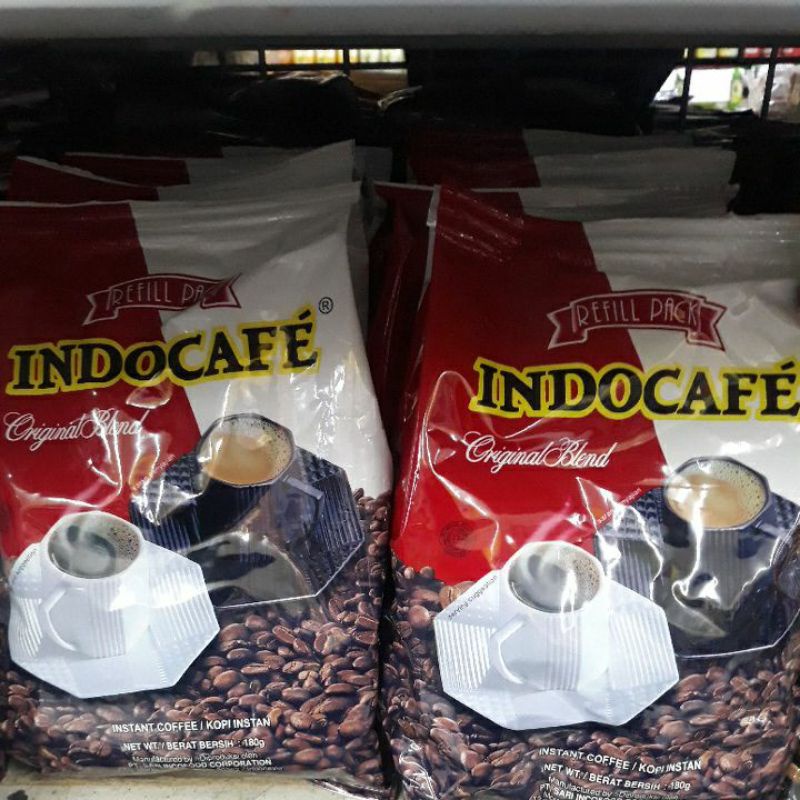 

indocafe refill pack original blend 180gr