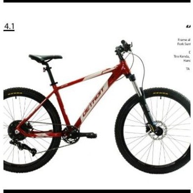 Sepeda Gunung MTB United Detroit 4.1 27,5inch