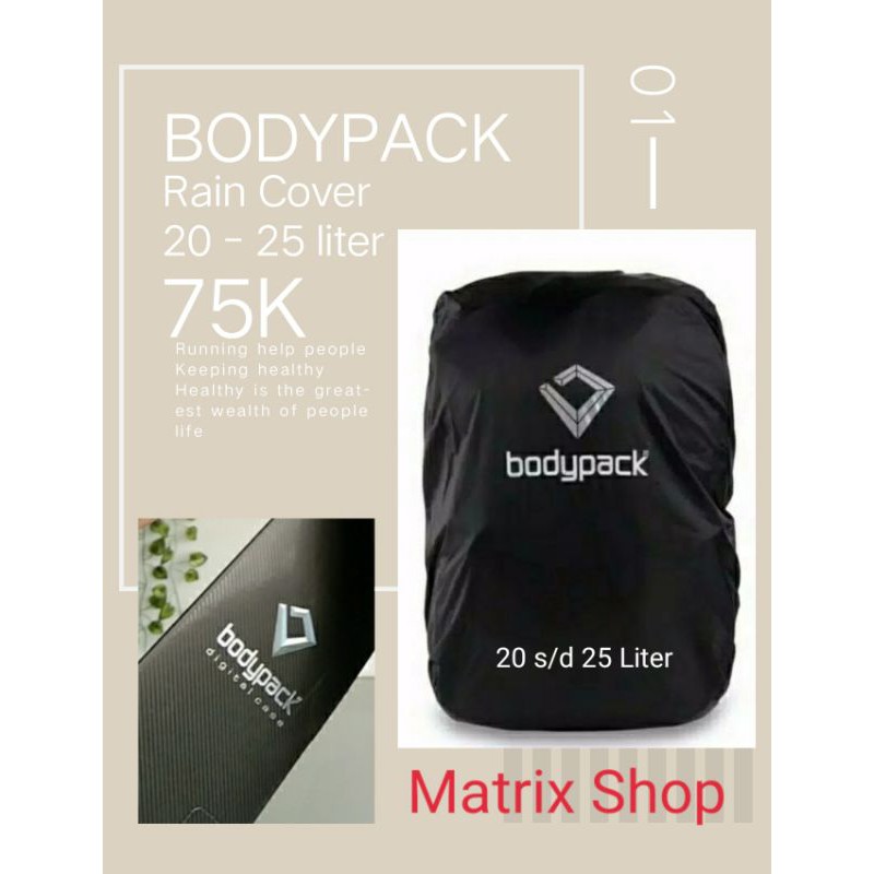 Rain Cover untuk tas 20-25 Liter