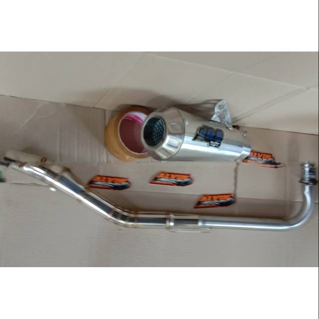 Knalpot racing DOS kapsul GTX Vega Jupiter smash Astrea legenda  c70 dll