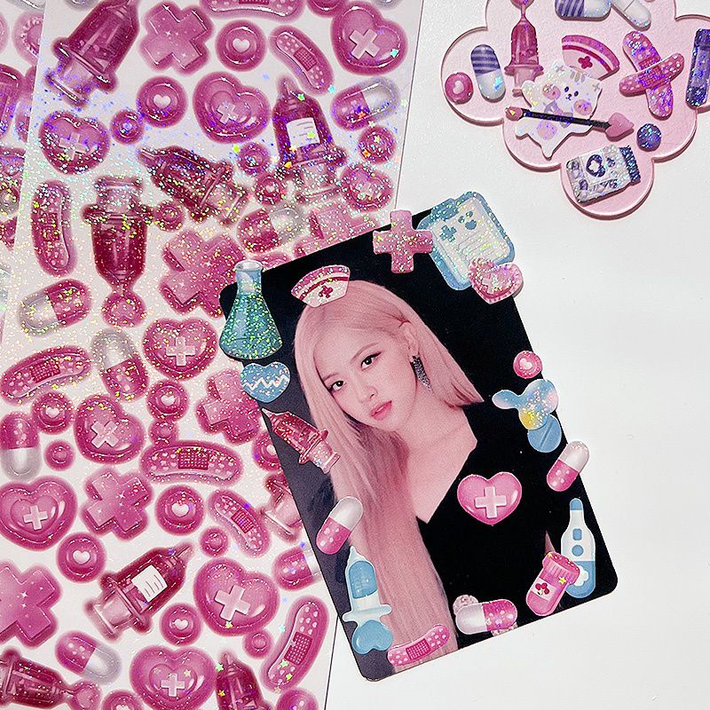 

happy pills medicine stickers stiker murah stiker photocard deco kpop | catatantini