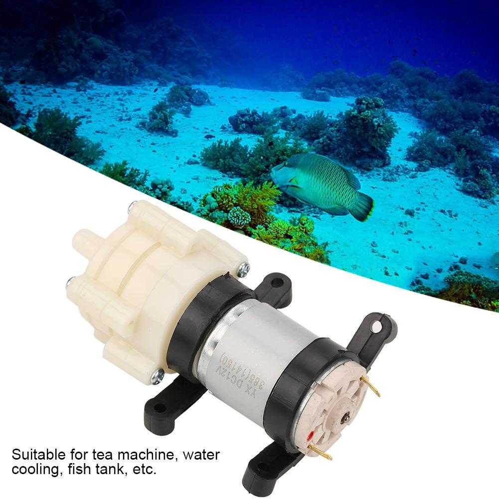 Pompa Air Mini Aquarium Akuarium Ikan Fish Tank 12V || Hobi Barang Unik Murah Lucu - 14150