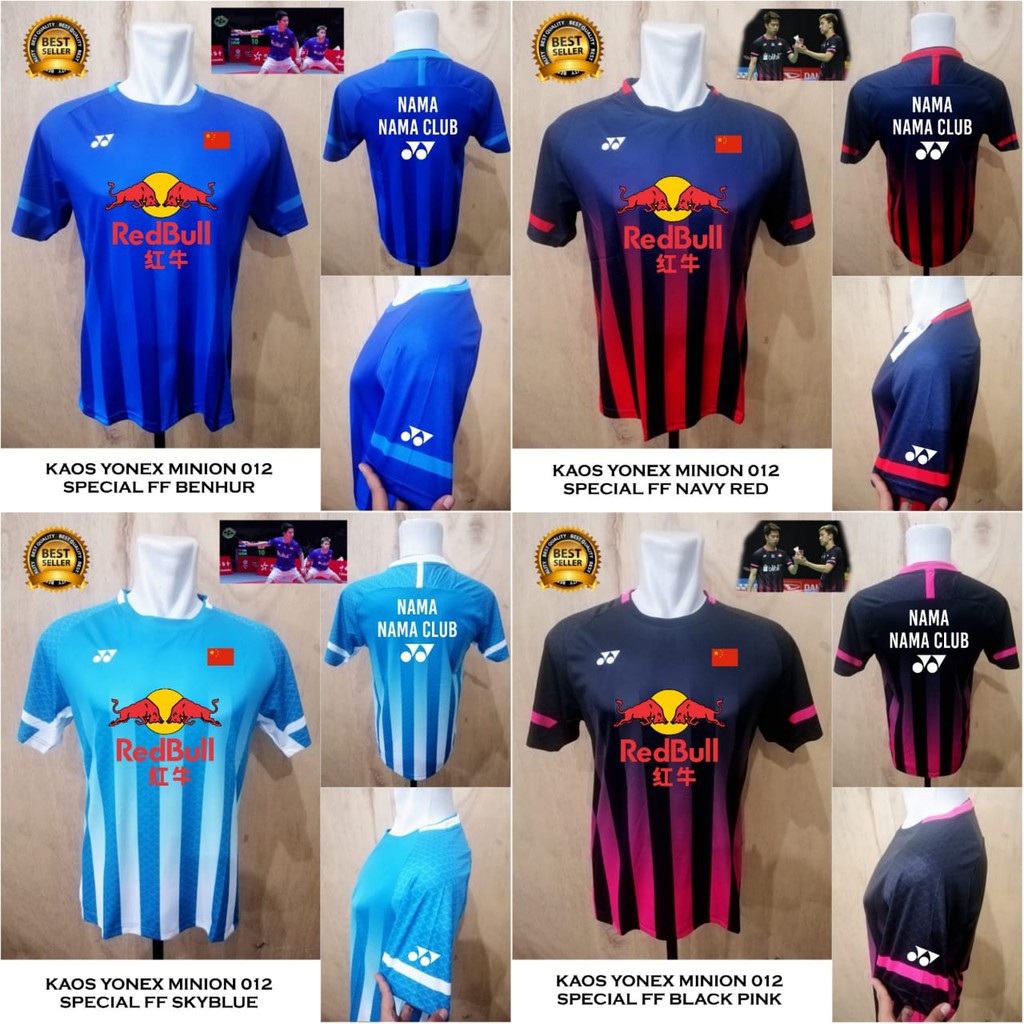 Asli  Baju badminton yonex 012 SPECIAL FF baju badminton yonex import  Limited