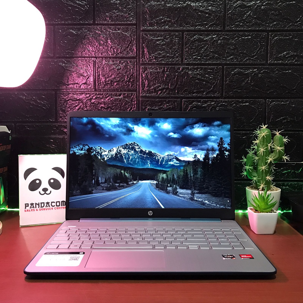 FULLSET LAPTOP HP 15-EF2126WM (AMD RYZEN 5-5500U/8GB DDR4/256GB SSD/AMD RADEON VEGA 7 GRAPHICS/15.6 