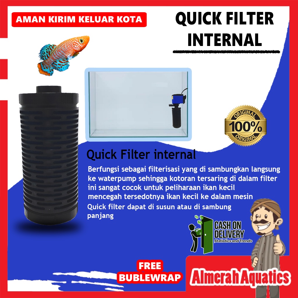 filter tabung mesin aquarium water filter aquascape ORIGINAL