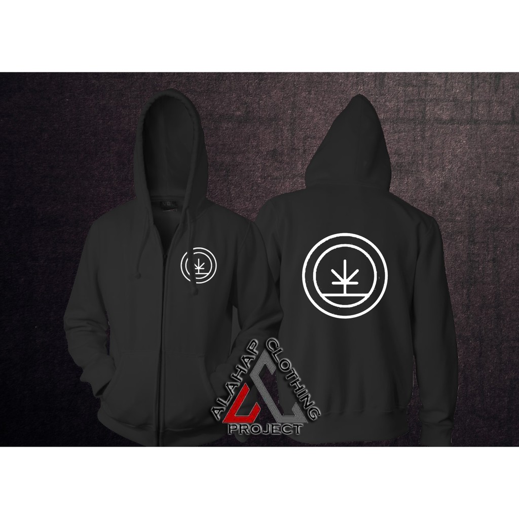 JAKET HOODIE ZIPPER LGN LINGKAR NUSANTARA - ALAHAP CLOTHING
