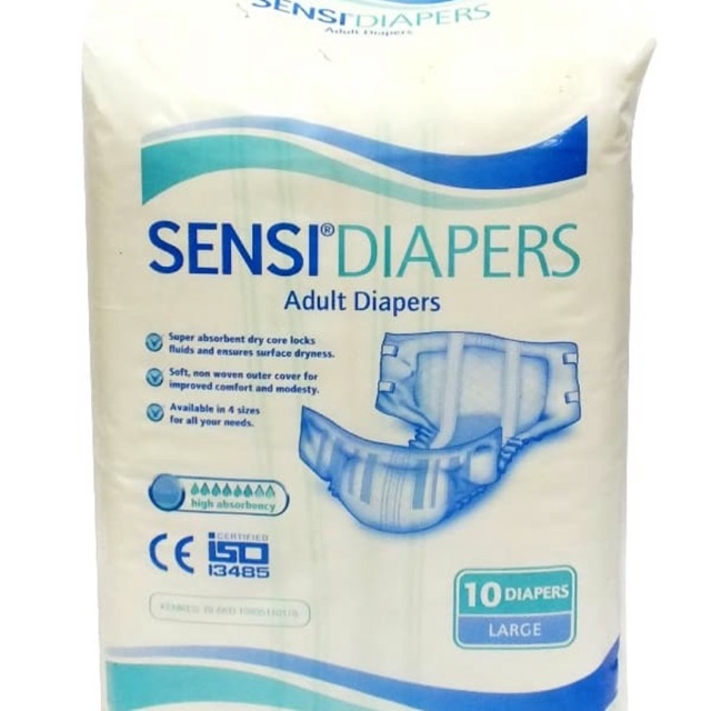 Pampers sensi diapers 10 biji
