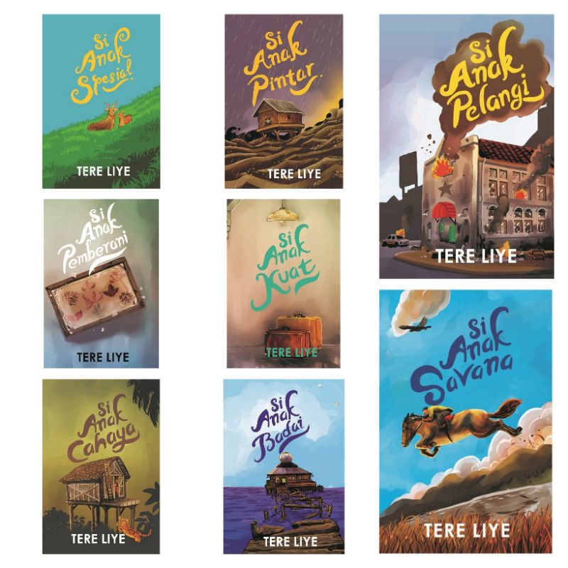 TERE LIYE - Si Anak Savana/ Si Anak Pelangi/ Si Anak Badai/ Si Anak Cahaya/ Si Anak Kuat(Amelia)/ Si