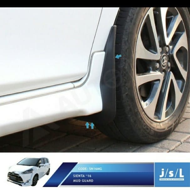 Karpet Lumpur / Mudguard Toyota Sienta