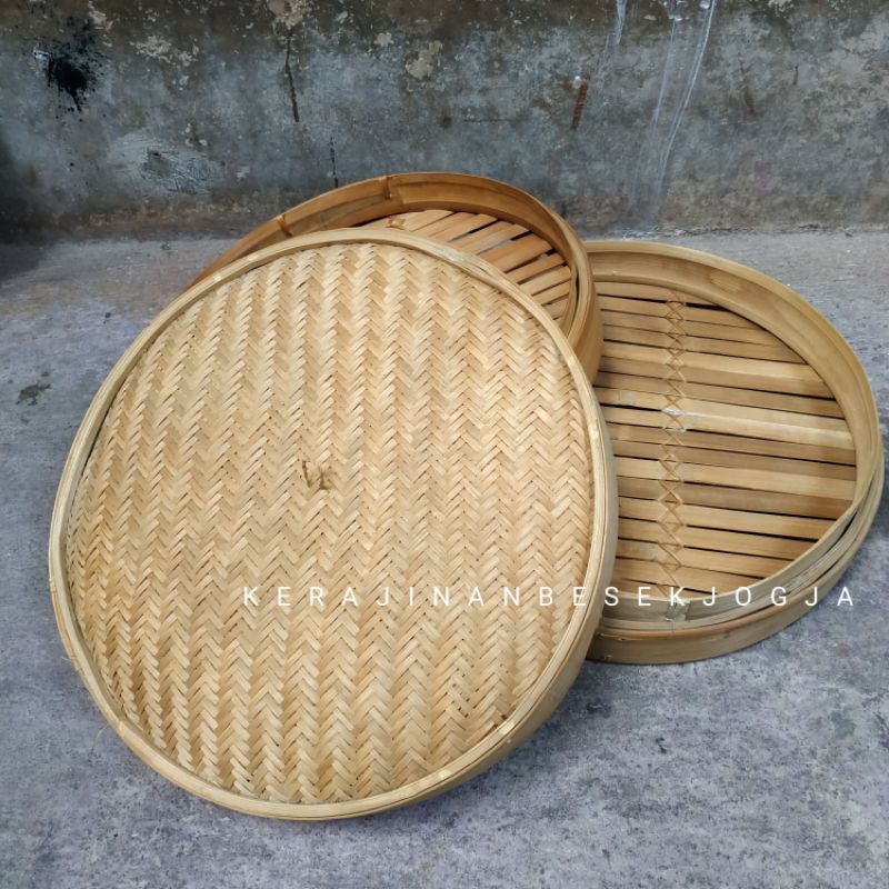 DIMSUM 2 SUSUN 40CM NATURAL | klakat dimsum siomay kukusan dimsum klakat susun