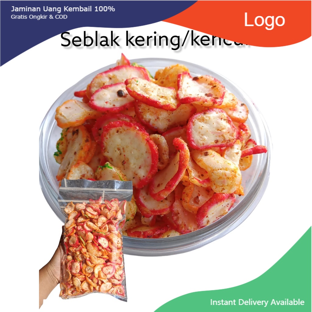 

Snack jajan krupuk seblak kencur 250gr