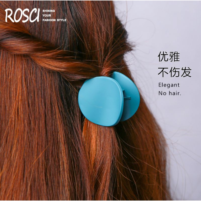 Jepit Rambut Korea Doff Bulat 3cm Aksesoris Rambut Jepit Poni Korea Impor 3cm