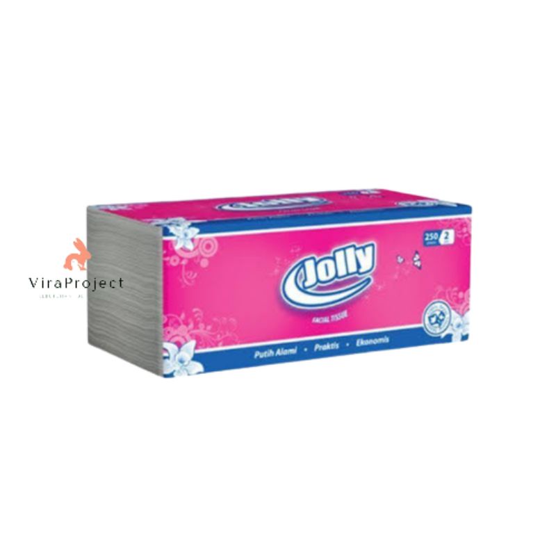 JOLLY 250 TISSUE FACIAL 2 PLY ISI 250 LEMBAR