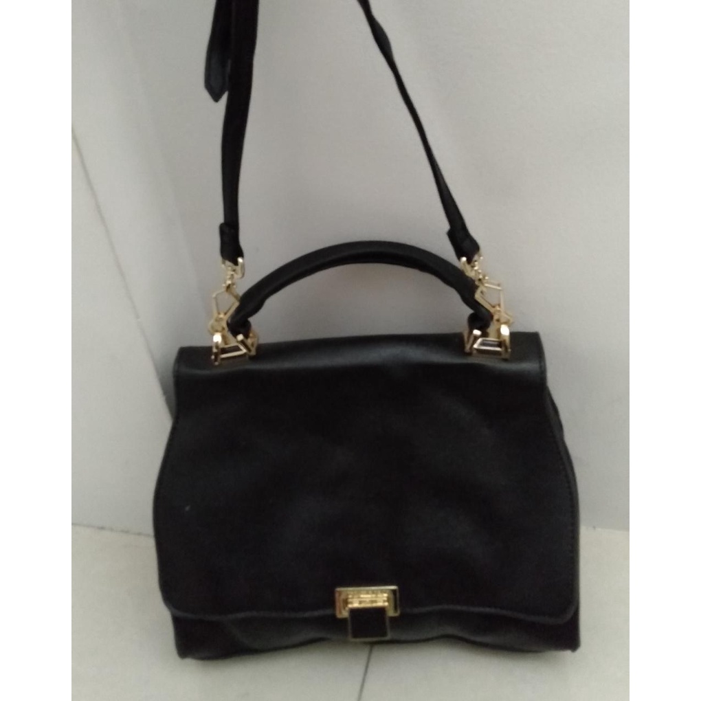 [IMPORTTMURAH] SALE!!! TAS SELEMPANG WANITA CH4RL3S&amp;K3ITHH TRAPESIUM FLAP TOP HANDLE BAG IMPORT PREMIUM #102008