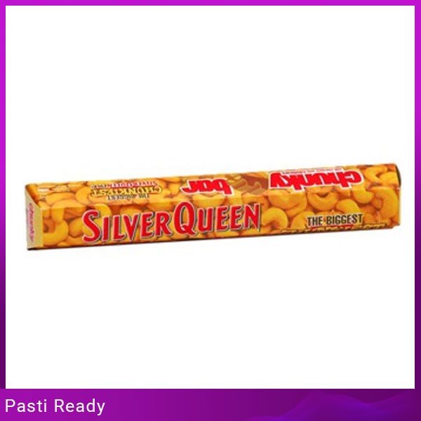 

Silver Queen Chocolate Chunky Bar Cashew 100 G Grosir Bisa COD