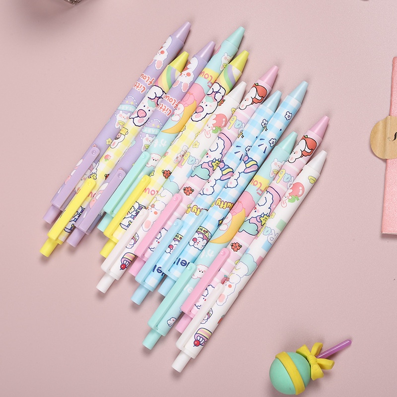 Pulpen Gel 0.5MM Motif Anime Lucu Untuk Tanda Tangan / Sekolah