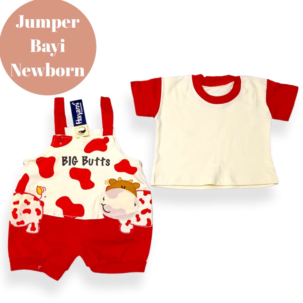 Jumper Bayi 3-18 Bulan, Overall Anak, Baju Kodok, Romper Lengan Pendek Lucu Elegan Murah