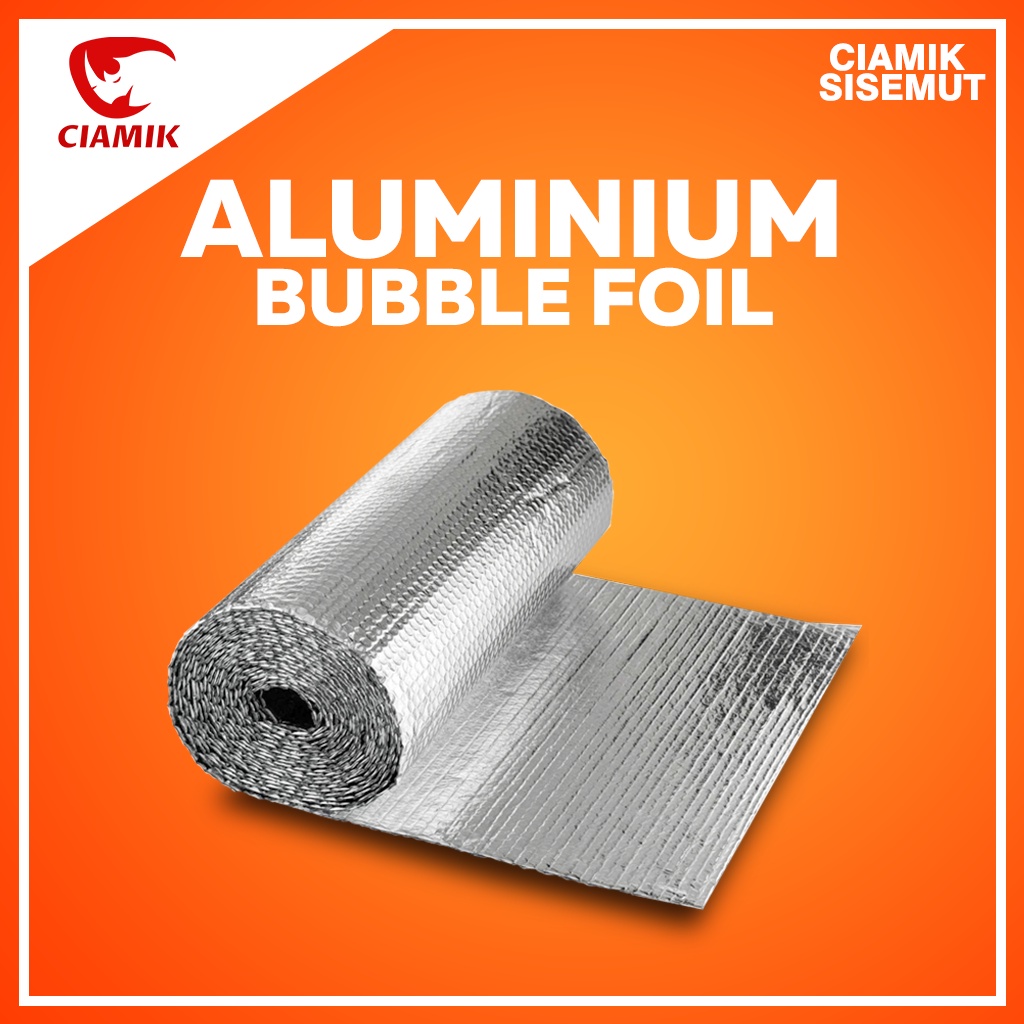 Aluminium / Alumunium Foil Bubble Peredam Panas Atap