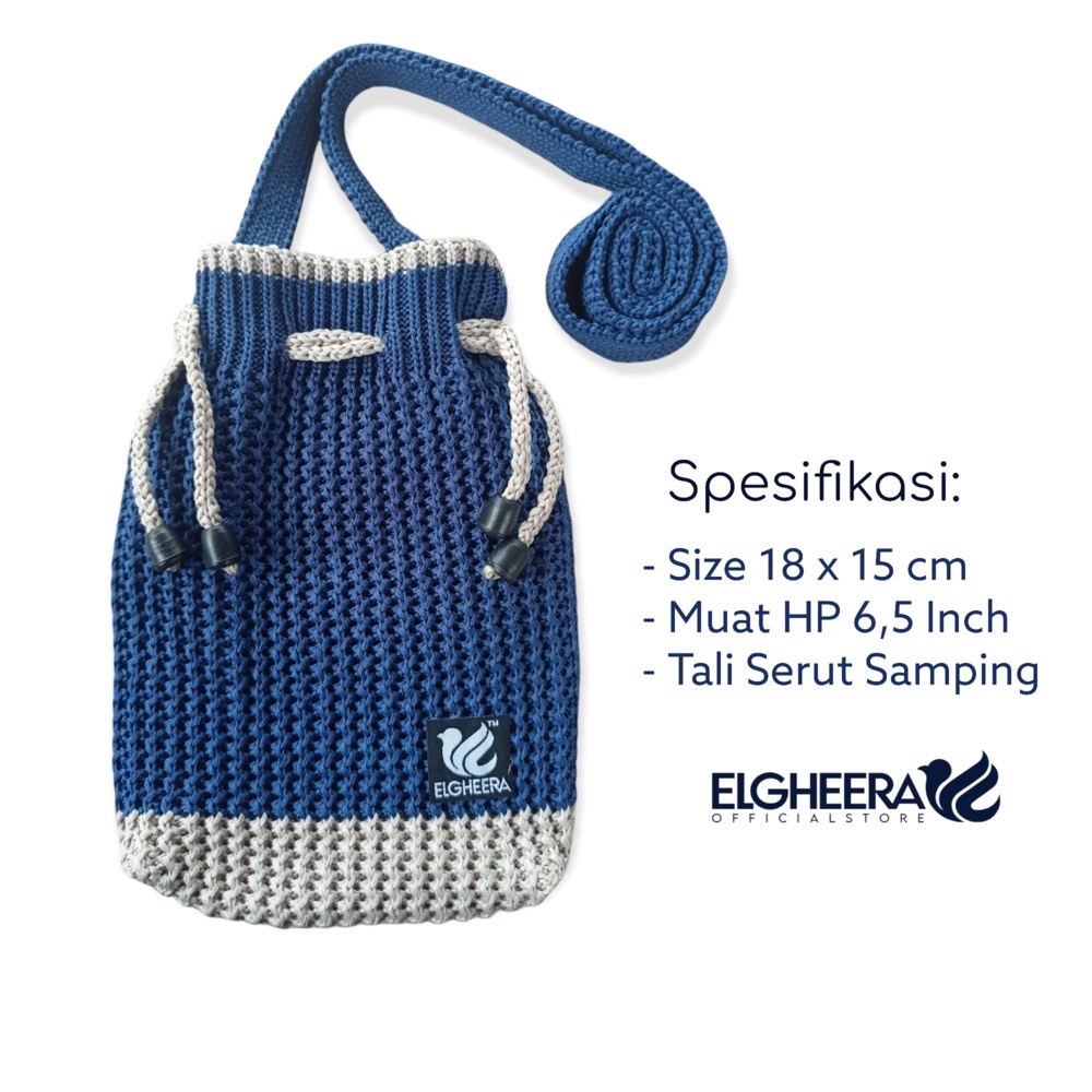 Tas Raut Serut Selempang Drawstring Bag By ELGHEERA