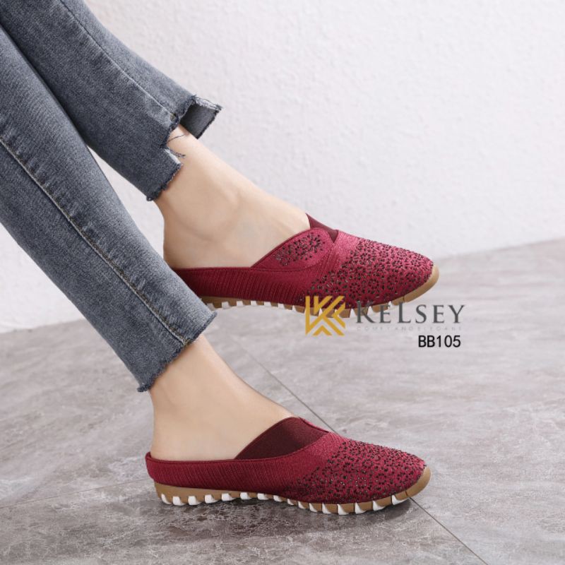 Kelsey Sendal Slip On Wanita BB105