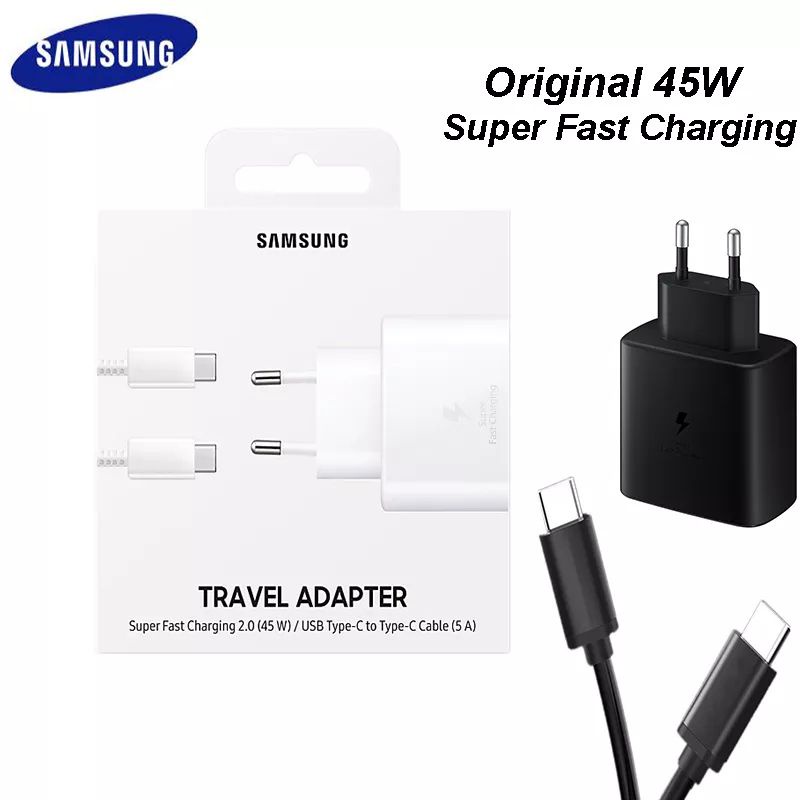 SAMSUNG GALAXY M23 5G  CHARGER ORIGINAL 100% USB TYPE C TO TYPE C CASAN ORI