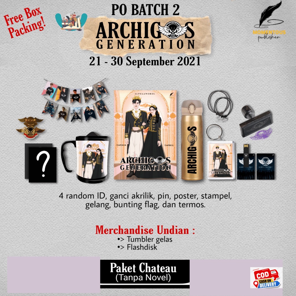 Ready Novel Archigos Generation ( Archigen) karya Alphaawordl-3