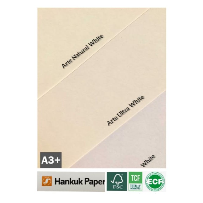 

Kertas Fancy Digital A3+ Arte Natural White 248 gsm/2 lembar