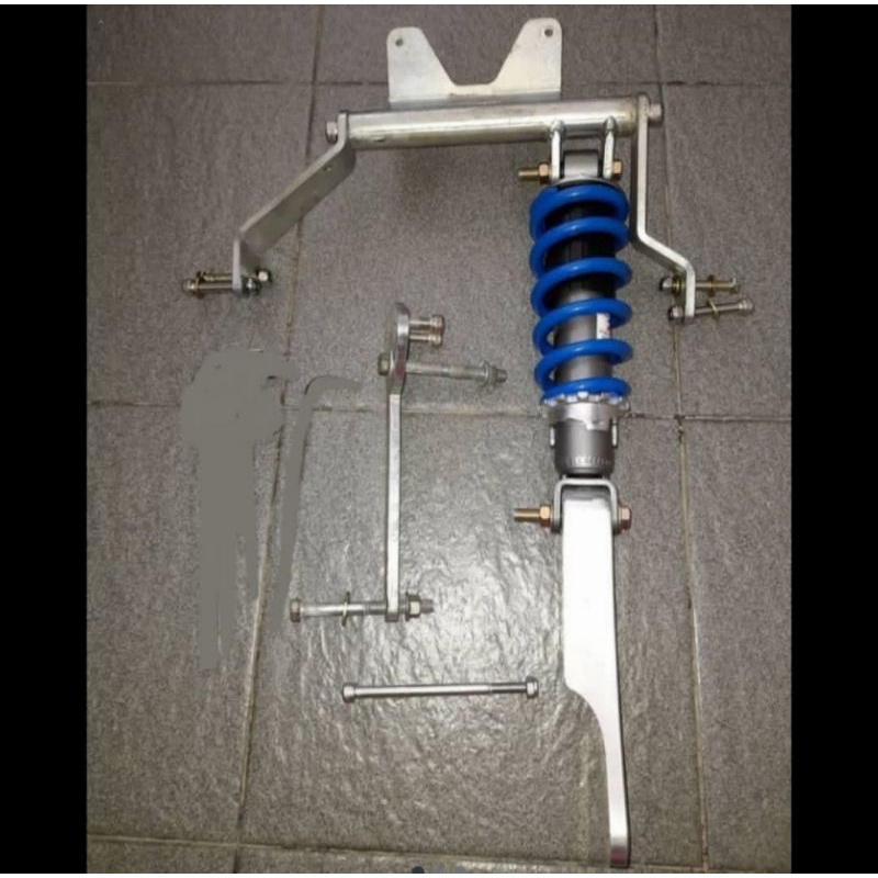 Breket Monoshock CNC set Shock KYB ZETTO (aerox 155 old)