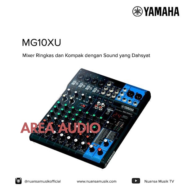 Mixer YAMAHA MG10XU mg10xu MG 10XU (10Channel) ORIGINAL