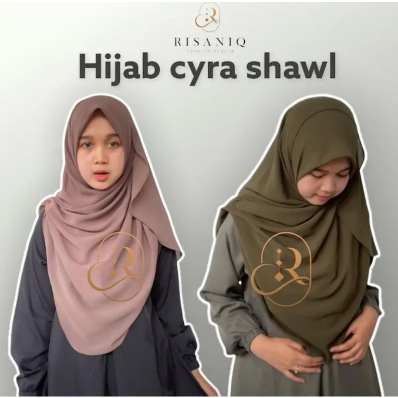 Preloved Hijab Risaniq Malaysia Cyra Shwal