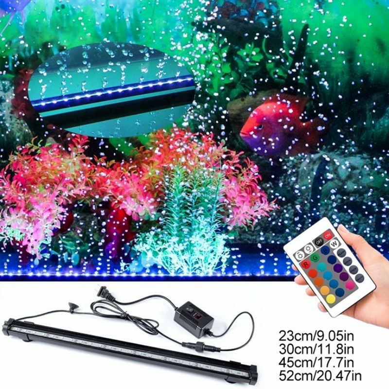 Pompa Oksigen Dengan Lampu Led Untuk Akuarium Ikan