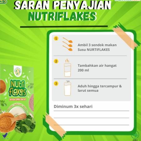 

NUTRIFLAKES SEREAL SUPERFOOD SEREAL UMBI GARUT SOLUSI MAAG & ASAM LAMBUNG MENU DIET SARAPAN CEMILAN PENGGANTI MAKAN /7FFLZ Bayar Di Tempat