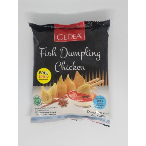 

Cedea Fish Dumpling Chicken 200gr