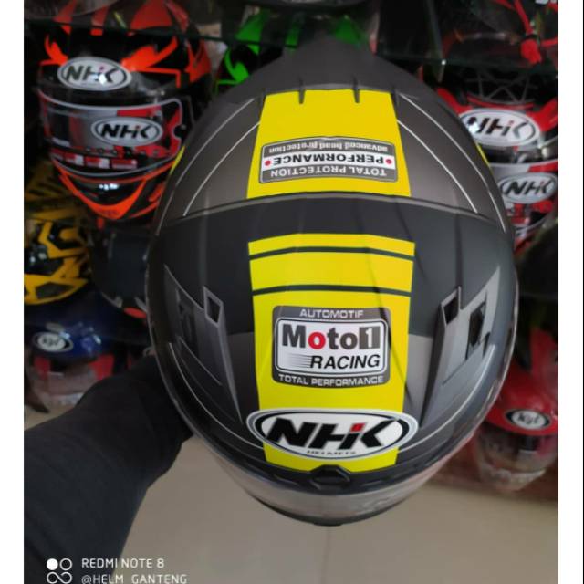 nhk rx9 racing moto 1 navy black yellow doff