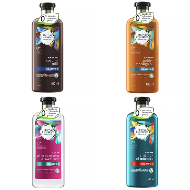 Herbal Essences Bio Renew New Edition All Variant 400ml Indonesia