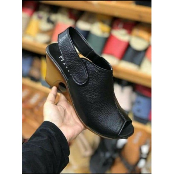 HIGH HEELS KULIT GARUT