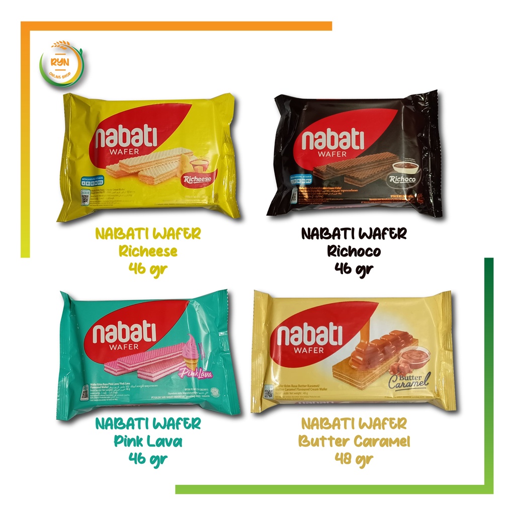 

Nabati Wafer 46 g Aneka Rasa