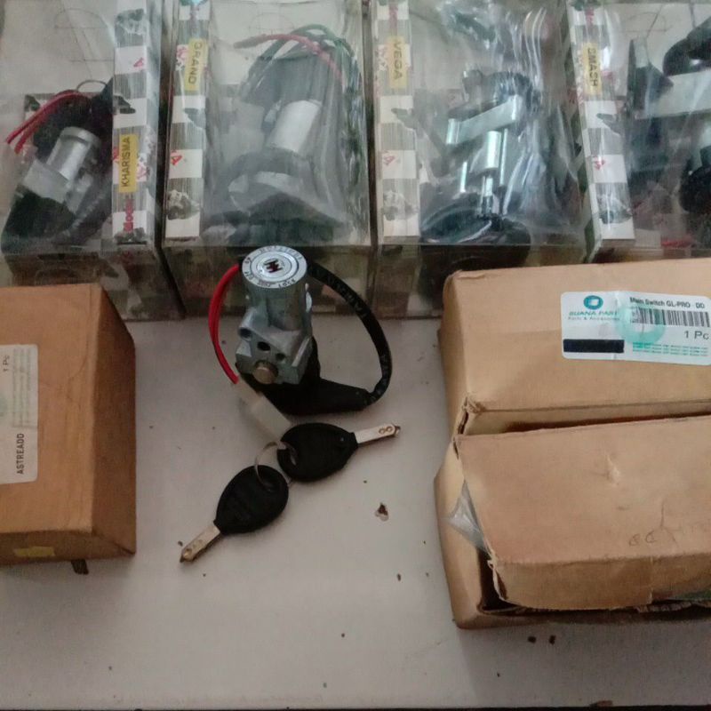 KUNCI KONTAK ONLY / KONTAK KEYSET KEY SET ASTREA,GRAND,PRIMA,LEGENDA,VEGA,KARISMA,SMASH,SMESH,GLPRO,