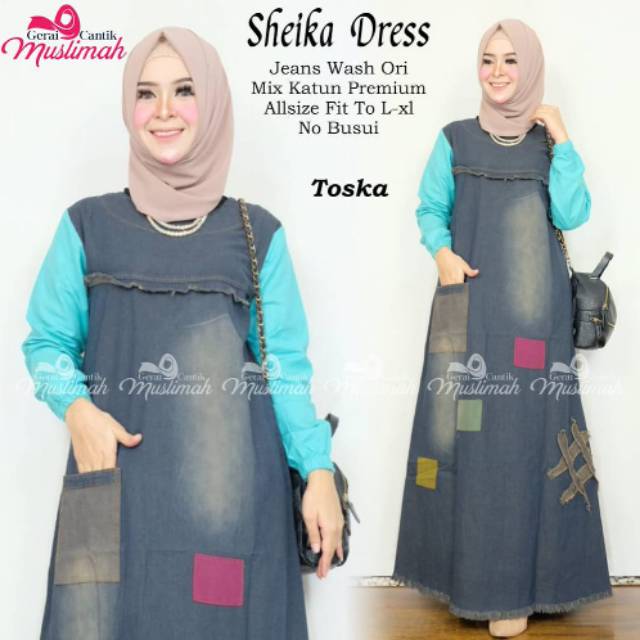 GAMIS MURAH SHEIKA DRESS