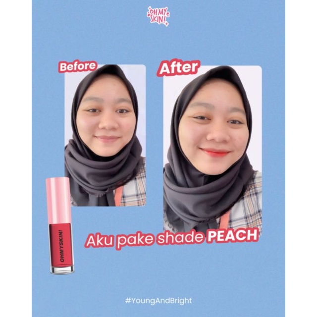 Lip tint ohmyskin (free gift)