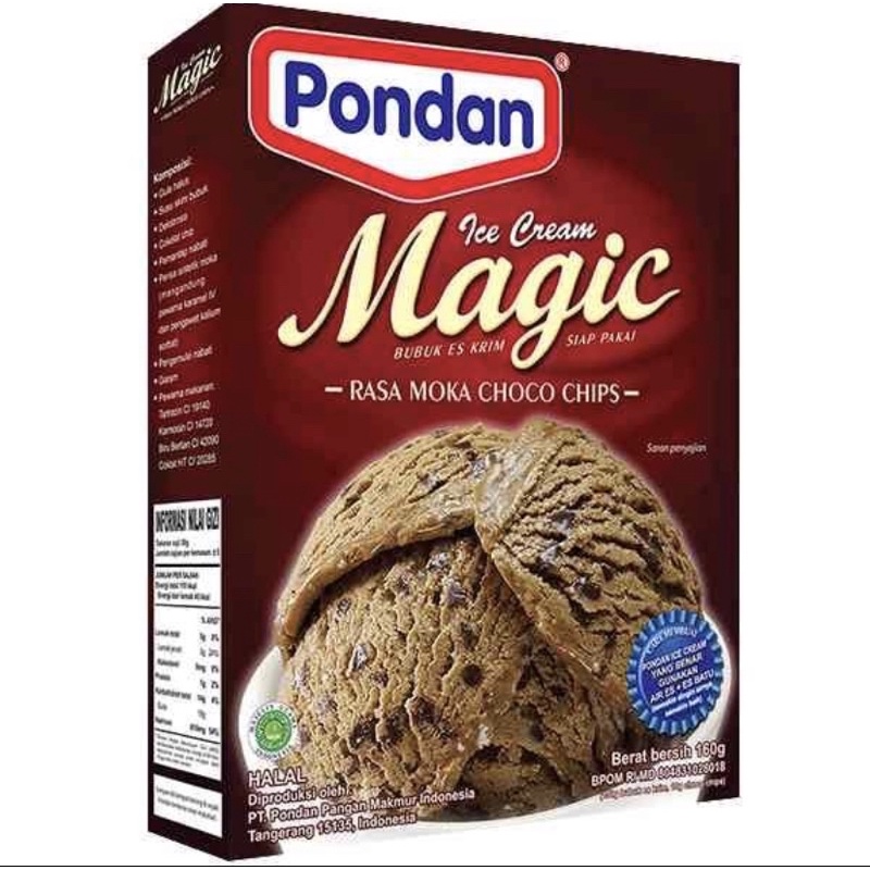 

Pondan Ice Cream Mocca 160gr