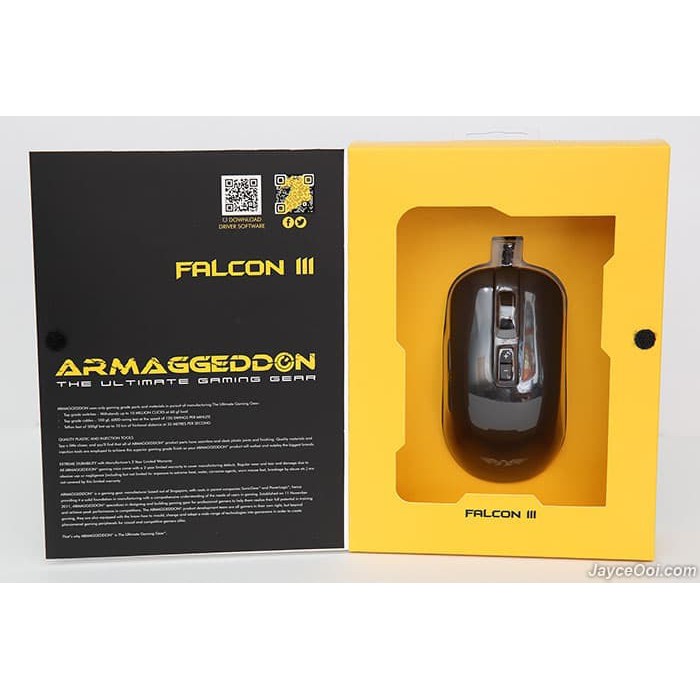 Armaggeddon Falcon III RGB -10000CPI Latest IR LED Sensor