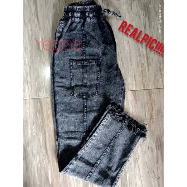 BAGGY RAWIS JEANS BOYFRIEND(BB 40-110KG) STANDAR JUMBO//BOYFRIEND JEANS//BAGGY JEANS