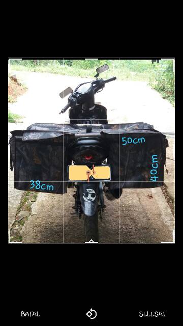 tas motor belakang