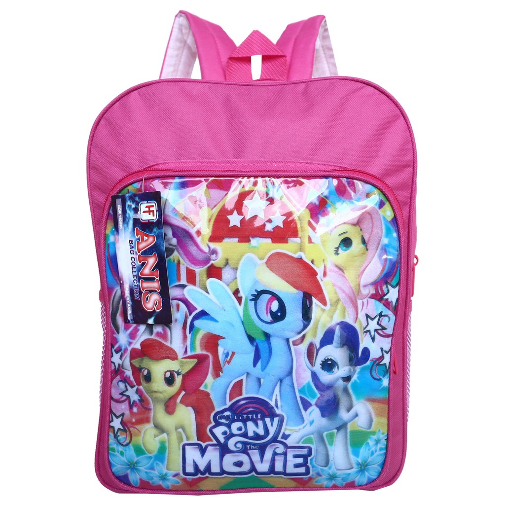 Tas Ransel Pony Kecil Pink Tas Punggung Anak Sekolah TK PAUD Playgroup