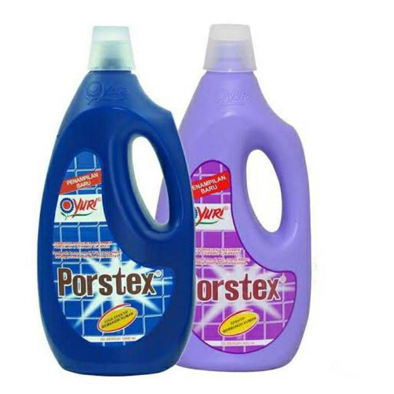 PORSTEX PEMBERSIH KAMAR MANDI UNGU/BIRU 1000ML