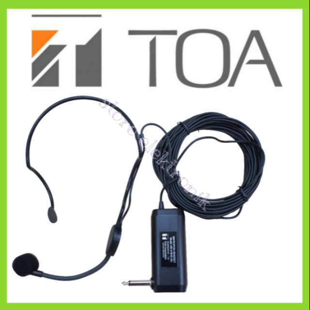 Microphone Mic Kabel Headset TOA ZM 370 HS-AS