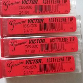 

Cutting tip acetylene no.2-1-101 victor