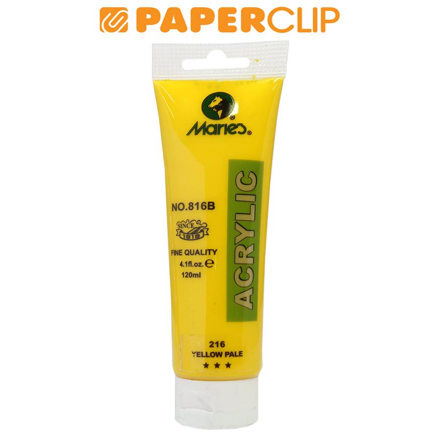 

CAT ACRYLIC MARIES 816B-216 120ML YELLOW PALE