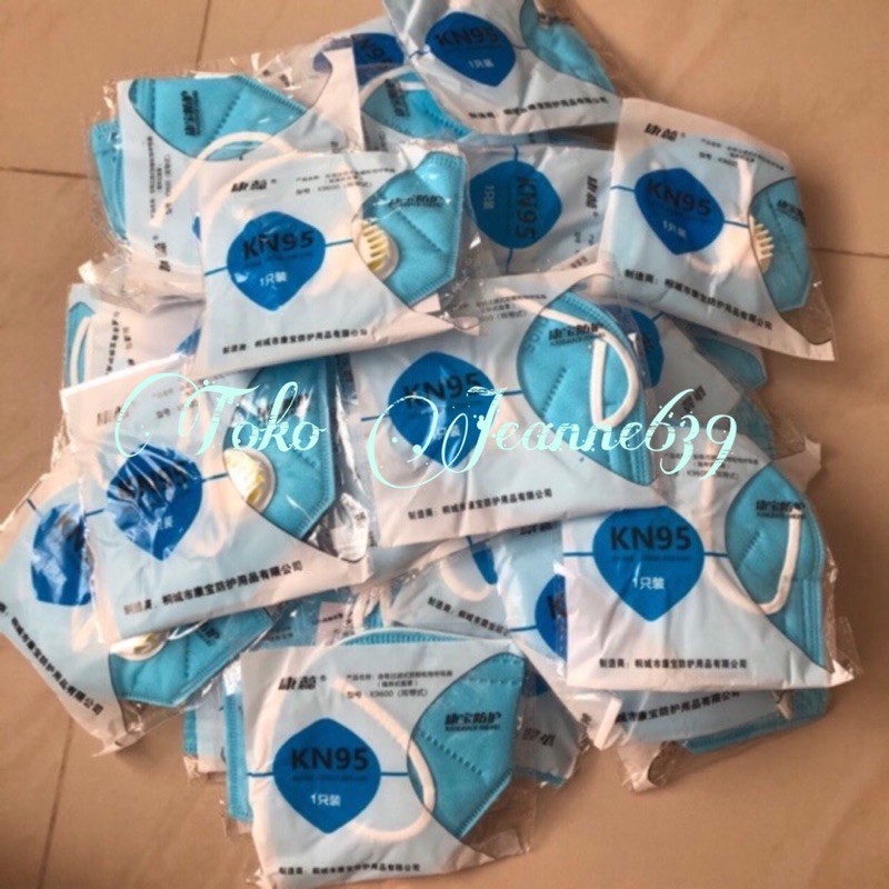 Masker KN95 Biru / Masker n95 biru / masker dewasa n95 biru
